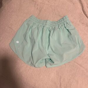 Light blue size 2 lulu lemon shorts